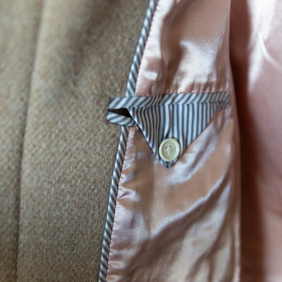 J.Crew Cocoon Coat stadium cloth wool sandstone jacket size 0 - Picture 8 of 11